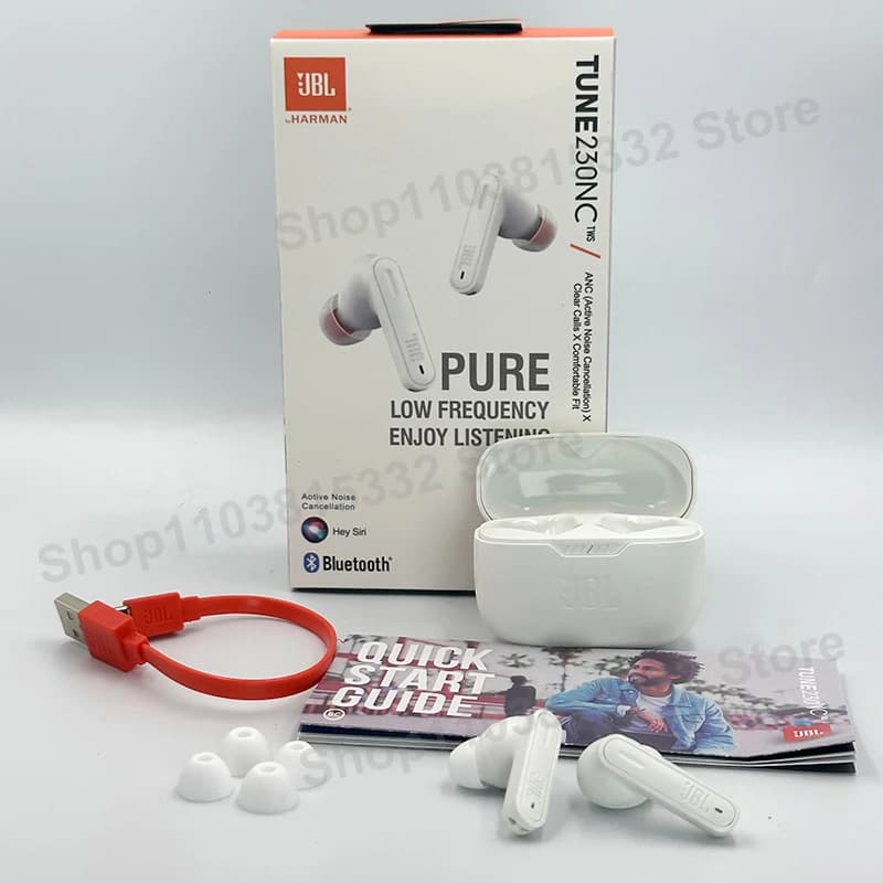 JBL TUNE 230NC TWS Wireless Bluetooth Earphones  In-ear with Stereo Earbuds Mic Sports Wireless Headphones Gaming Earbuds - 2