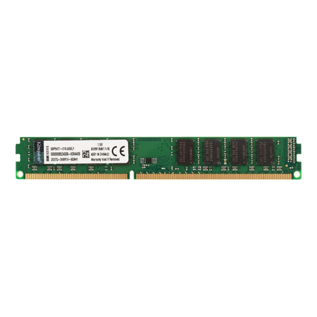 ذاكرة رام كينجستون DDR3 بسعة 4 جيجابايت و8 جيجابايت بتردد 1066 ميجاهرتز و1333 ميجاهرتز و1600 ميجاهرتز و1866 ميجاهرتز DIMM غير ECC لاجهزة الكمبيوتر المكتبية - 4