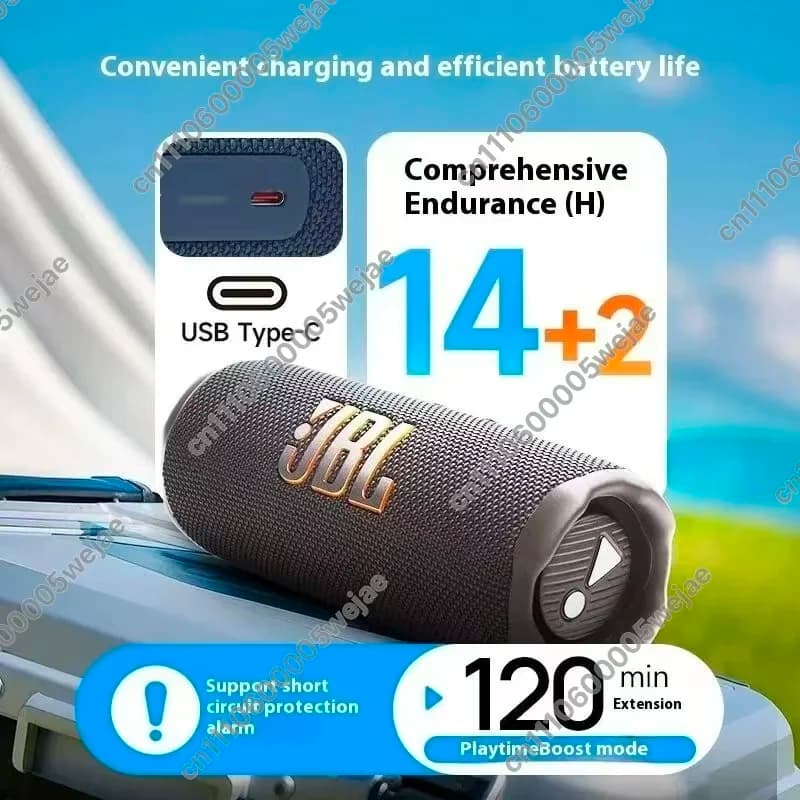 JBL Flip 7 Portable Bluetooth Speaker IP68 Waterproof Dustproof Outdoor Mini Wireless Speaker Deep Bass 14H Playtime - 4