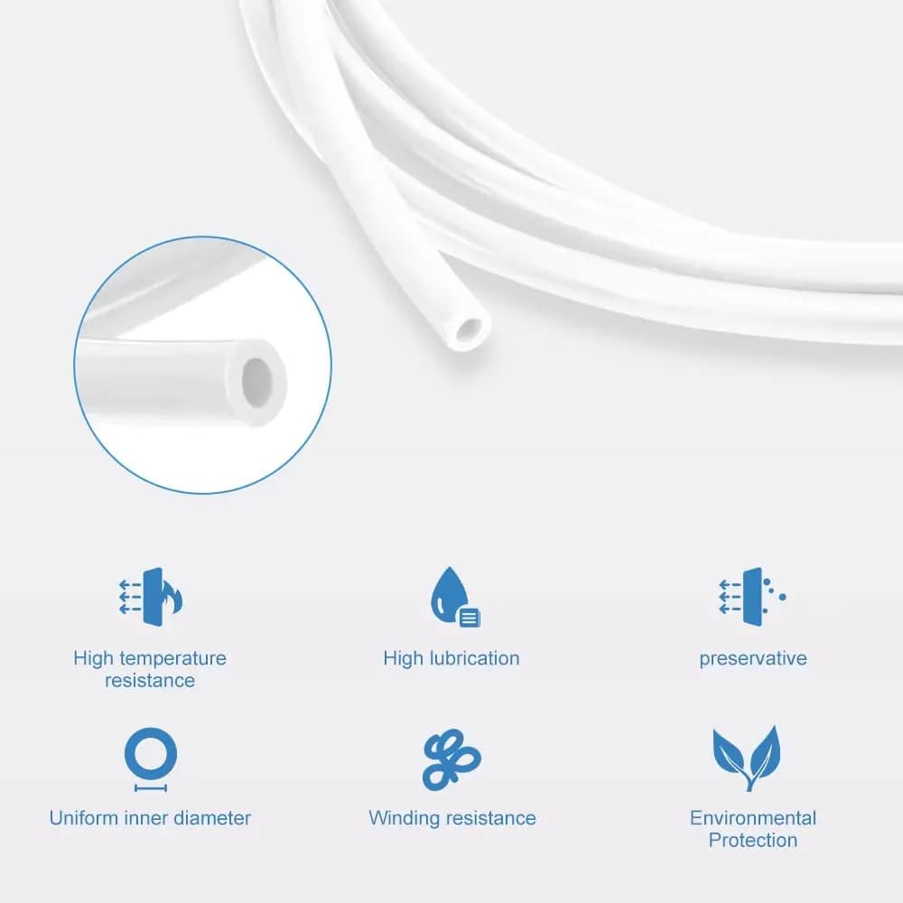 أنبوب طابعة ثلاثية الأبعاد رسمي من Creality، ترقيات أنابيب PTFE للطابعة ثلاثية الأبعاد لـ Ender 3/3 V2/ 3 Pro/3 Max/5/CR 10 Series - 2