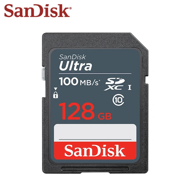 بطاقة ذاكرة SanDisk SDHC 16 جيجابايت 32 جيجابايت SDXC 64 جيجابايت 128 جيجابايت 256 جيجابايت C10 1080P UHS-I بطاقة SD للكاميرا - 4