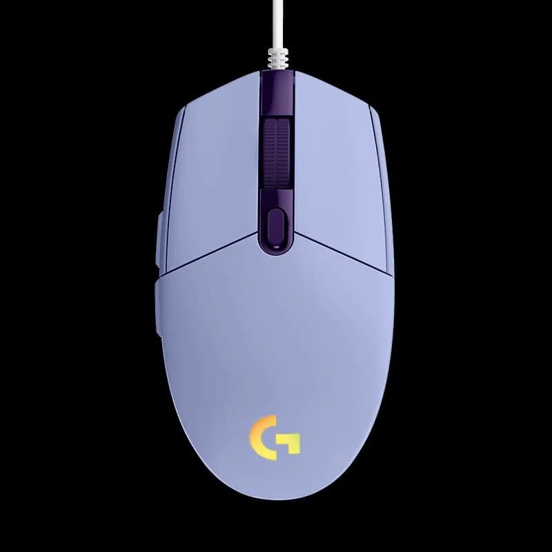 ماوس Logitech Lightspeed اللاسلكي للألعاب G102/G304، مستشعر 12K Hero، لا يحتاج إلى برنامج تشغيل لتجربة ألعاب محسنة - 2