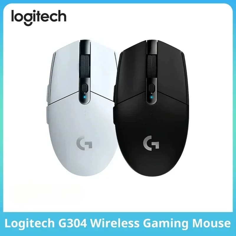 ماوس Logitech (G) G304 G102 لاسلكي بزر ميكانيكي وتصميم مريح للكمبيوتر مع إضاءة RGB للاعبين - 3