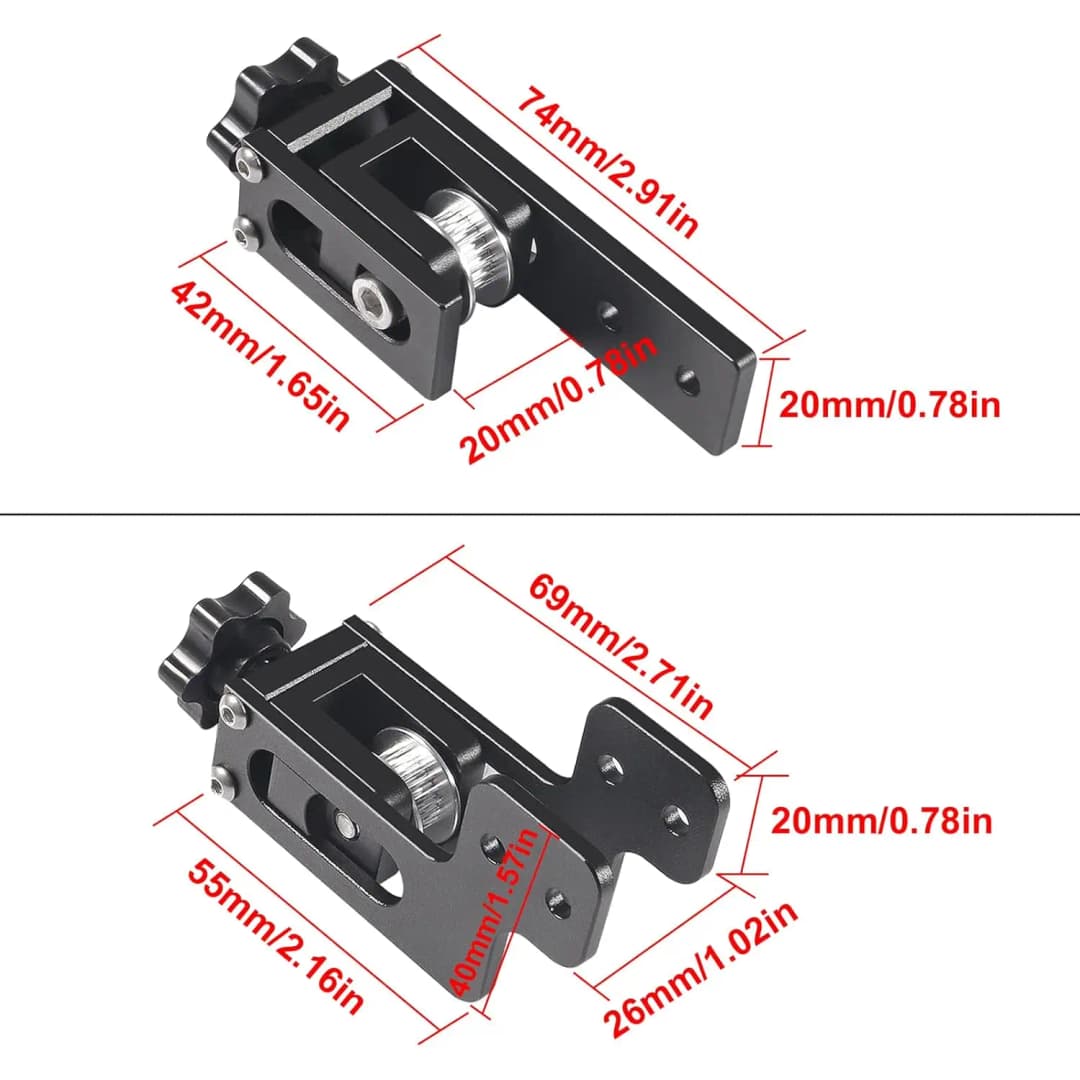 Creality 2020/2040 X-axis And Y-axis Tensioners Belt Tensioner Belt Tightener For Ender-3/3S/Pro/V2/CR-10/10S/10S Pro 3D Pinter - 2