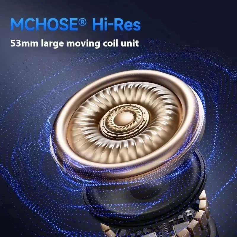 سماعات ألعاب MCHOSE V9 PRO الأصلية، موسيقى، رياضات إلكترونية، 3 أوضاع، ميكروفون لاسلكي، تقليل الضوضاء، مخصص، مثبت على الرأس - 5