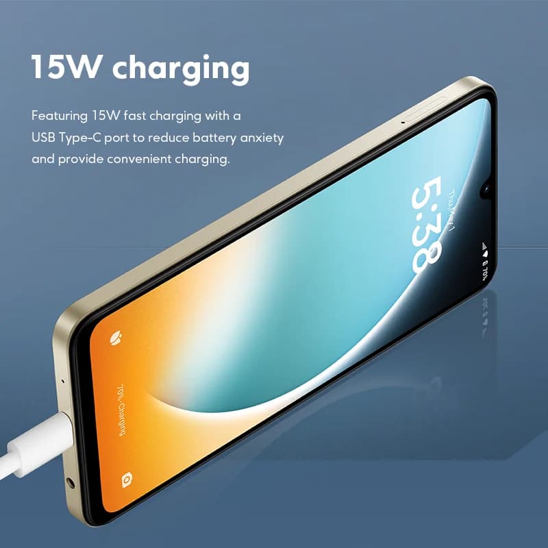 هاتف POCO C71 الإصدار العالمي بشاشة 6.88 بوصة HD+ وبطارية 5200 مللي أمبير في الساعة وكاميرا مزدوجة 32 ميجابكسل مع ذكاء اصطناعي وشحن سريع 15 واط ومعالج UNISOC T7250 - 6