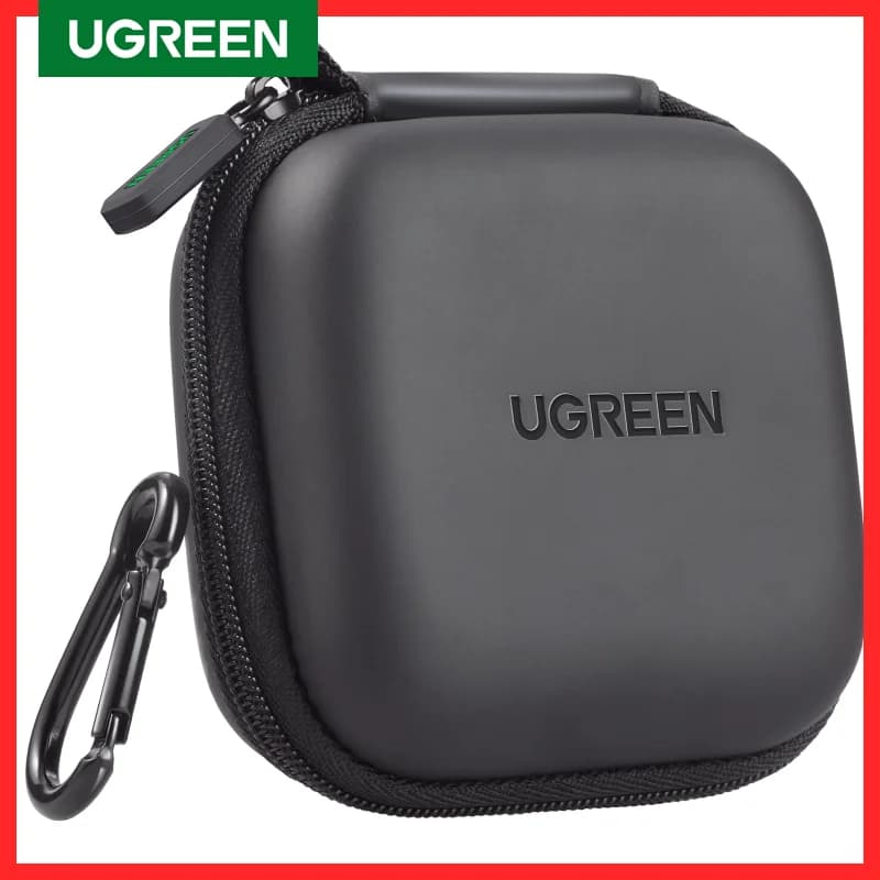 علبة UGREEN لسماعات أبل إيربودز برو، حقيبة صلبة لسماعات البلوتوث اللاسلكية، علبة تخزين فاخرة لطيفة لسماعات إير بودز