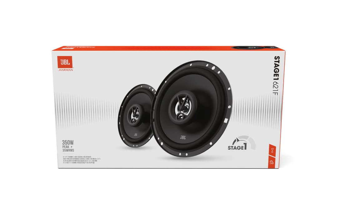 سماعة سيارة JBL 6 بوصة 6.5 بوصة سماعة محورية 350 واط سماعة نطاق كامل هاي فاي سماعة سيارة تريبل ميد سب ووفر - 6