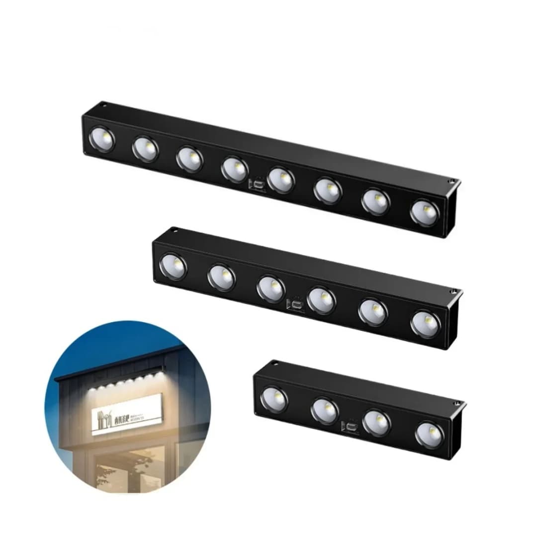 إضاءة جدارية شمسية 4/6/8LED مقاومة للماء للحدائق والشرفات والسلالم والأسوار - إضاءة ديكورية تعمل بالطاقة الشمسية - 3