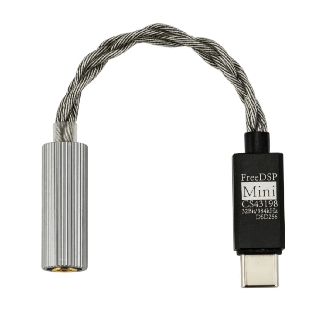 Moondrop FreeDSP Mini محمول HiFi USB-C مصغر DAC & مكبر صوت USB-C سلكي مع رقاقة فك ترميز CS43198 الرائدة