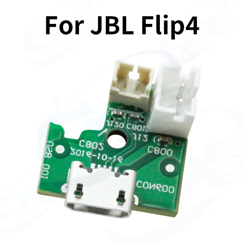 موصل لوحة إمداد الطاقة لمنفذ شحن مايكرو يو اس بي JBL Flip4 TL GG مناسب لمكبر صوت بلوتوث JBL Flip4 GG - 6