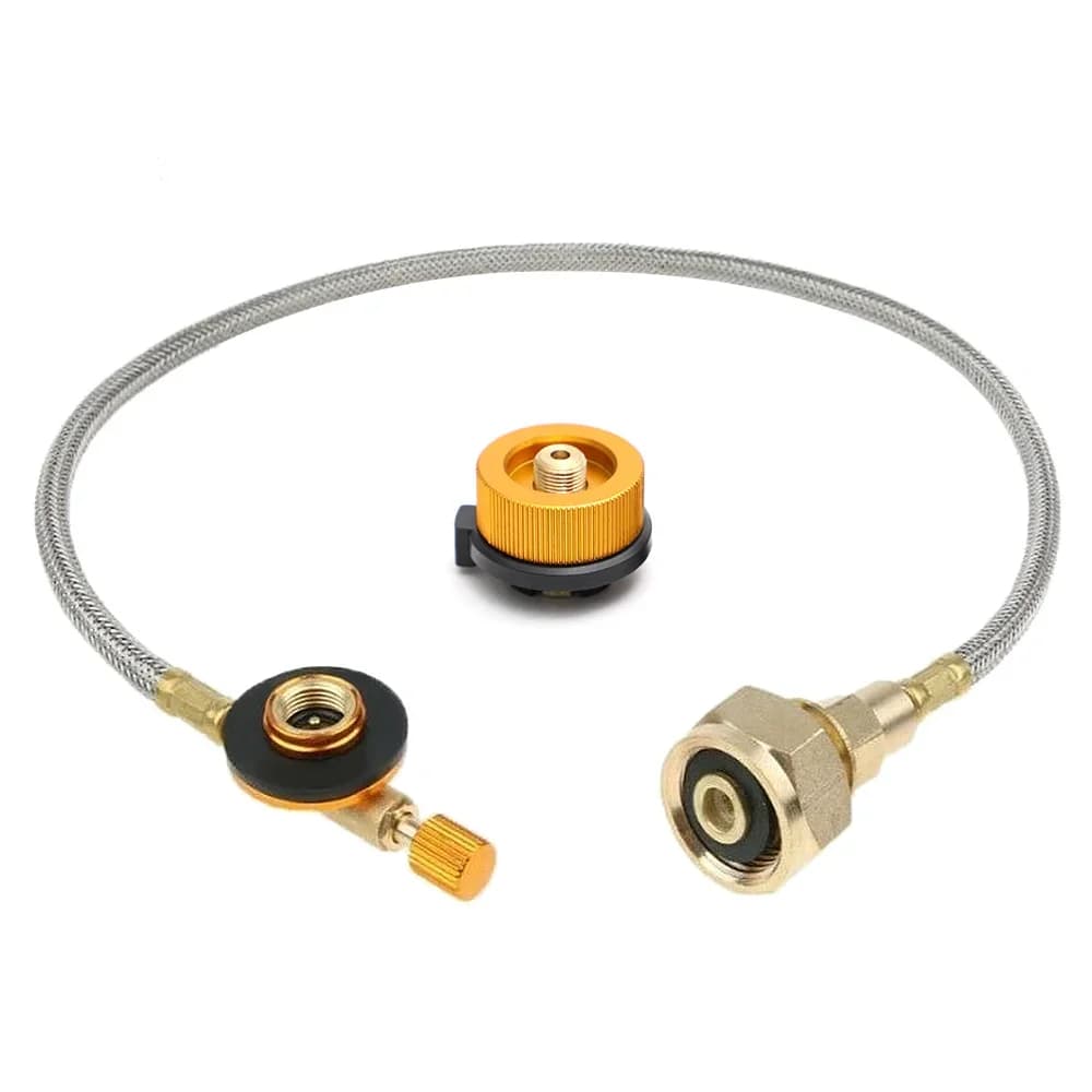 Outdoor Camping Gas Stove Propane Refill Adapter Cylinder Convertor Filling Tank Coupler Accessories - 2