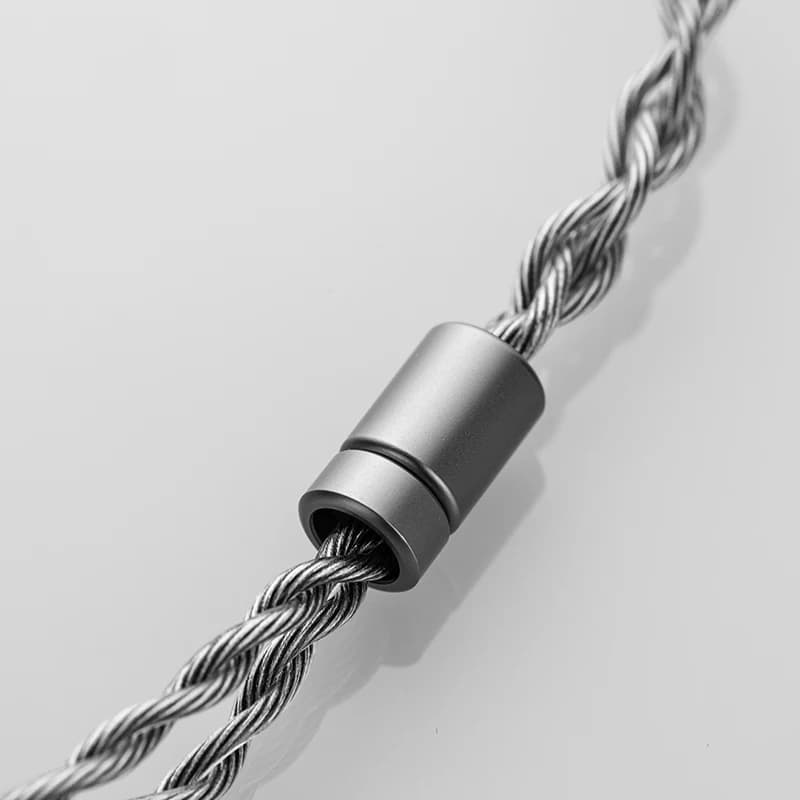Pre-order Moondrop Free DSP USB-C Silver-Plated Design HiFi Earphone Cable Fully Balanced Audio Output Headphones Cable - 5