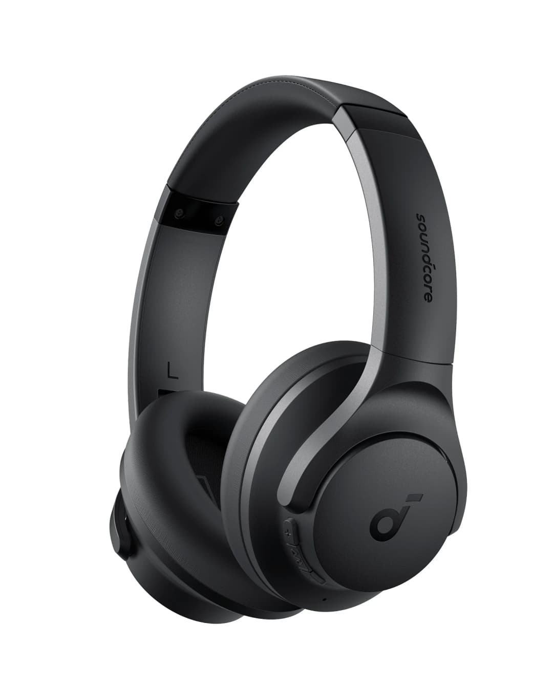 سماعات رأس Soundcore by Anker Q20i هايبرد إلغاء الضوضاء نشط، بلوتوث لاسلكي فوق الأذن، 40 ساعة تشغيل ANC، صوت عالي الدقة