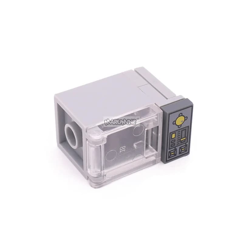 Marumine Mini Food Bricks Oven Furniture Blocks Model Snacks Pizza Fries Burgers Chocolate Dessert Cookies MOC Accessories Toys - 5