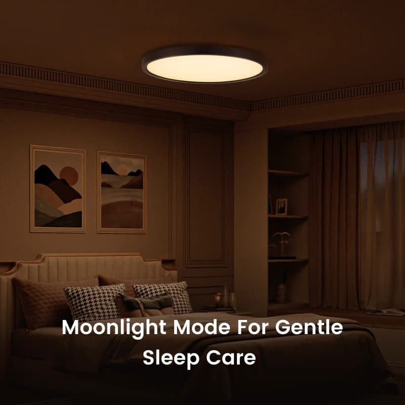 Yeelight Smart Slim LED Ceiling Light Eye Protection Warm White/Cool White Light Wifi Voice Control Suitable For Mi Home APP - 6