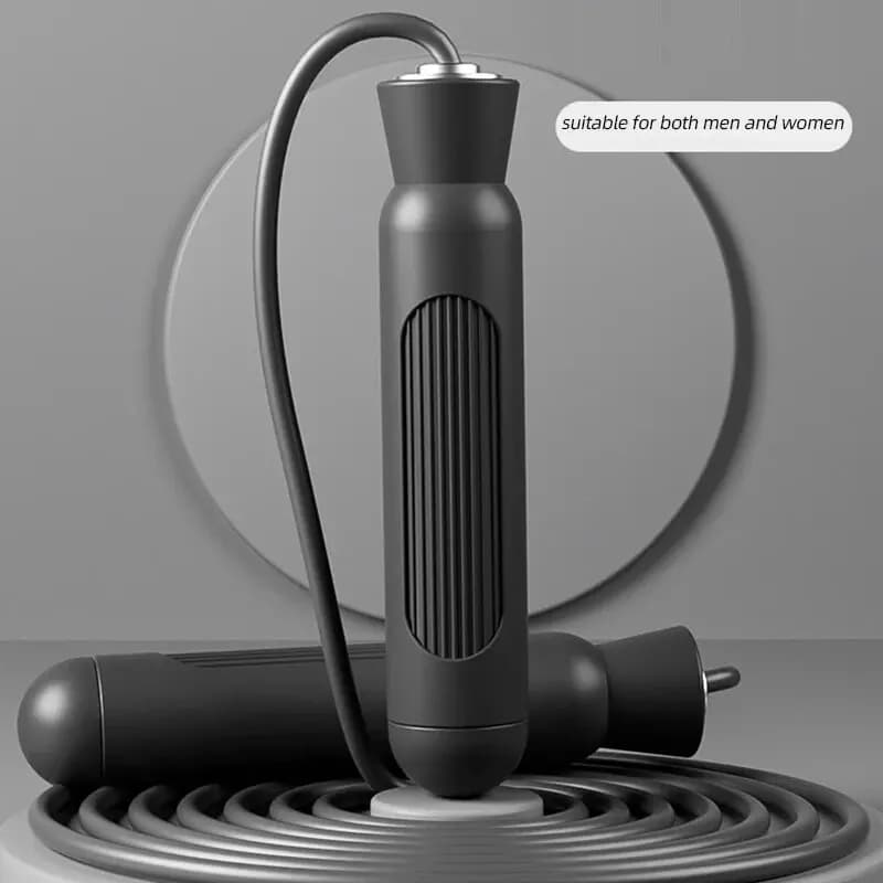 Jump Rope,Adjustable Length Steel Ropes with Ball Bearings, Suitable for Men and Women,Exercise Skipping Rope for Weight-loss - 2