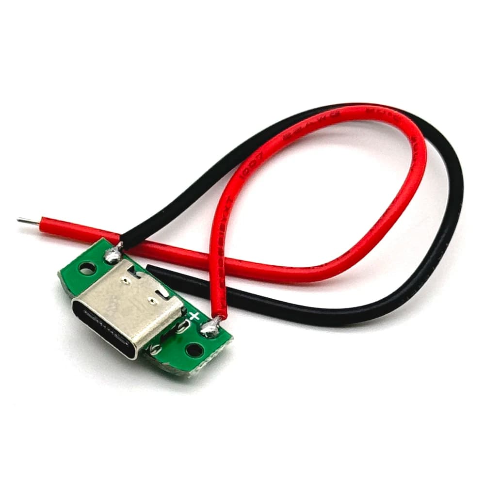 USB 3.1 type c Female Connectors Jack Tail 16pin usb Male Plug Electric Terminals welding DIY data cable Support PCB Board - 2
