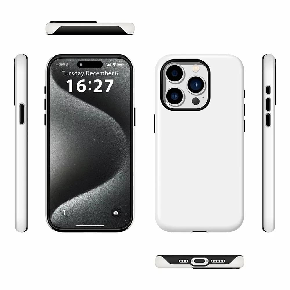 غطاء فاخر Clmj Nothing Changes لهاتف iPhone 17/16/15/14/13/12/11/X/XS/XR/Air/Pro/Max/Plus، غطاء خلفي مزدوج الطبقات - 6