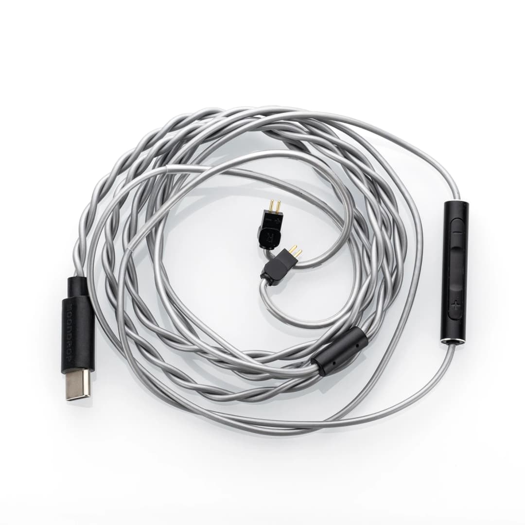 طلب مسبق كابل ترقية Moondrop CDSP تفاعلي عبر الإنترنت DSP مع وصلة USB-C سلكية وكابل نحاس خالي من الأكسجين - 4
