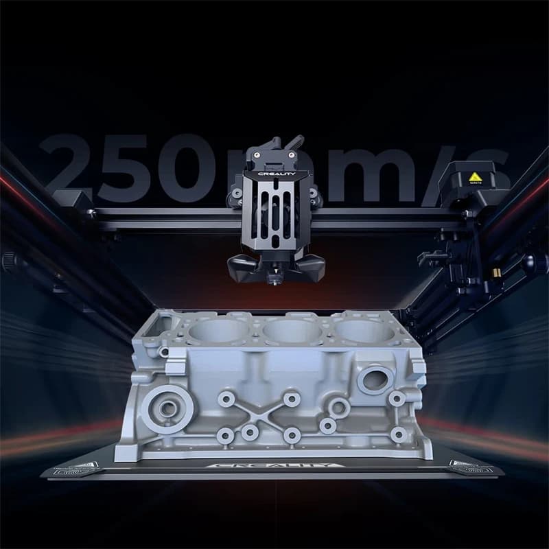 Official Creality Ender-5 S1 Hotend Kit High Temperature & Speed Assembled Extruder Hotend Silicone Socks MK6 Nozzle Available - 3