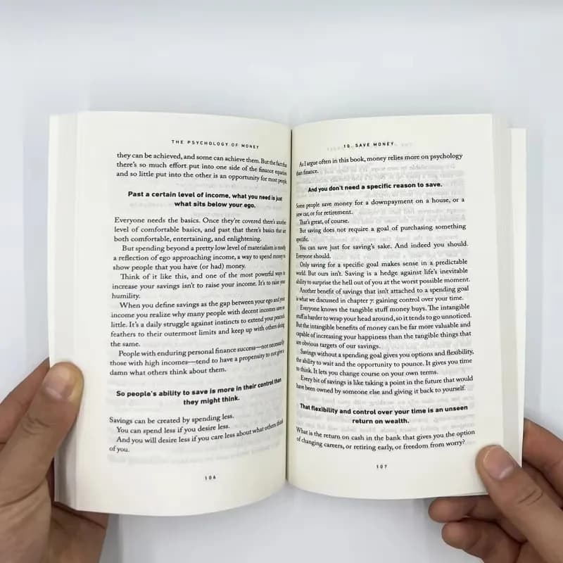 علم نفس المال - دروس خالدة عن الثروة، الجشع، والسعادة كتب مالية للبالغين - 4