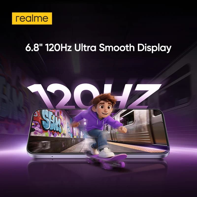 إطلاق جديد: هاتف realme P4 Lite سيتم إطلاقه في 1 يونيو! شاشة 6.8 بوصة بمعدل تحديث 120Hz، بطارية 7000mAh - 4