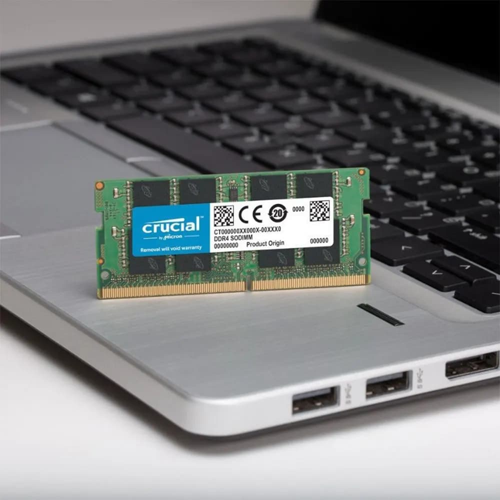 ذاكرة رام لابتوب من كروشيال DDR4 بسعة 8 جيجابايت و32 جيجابايت و4 جيجابايت و16 جيجابايت بتردد 3200 ميجاهرتز و2666 و2400 و2133 ميجاهرتز PC4-25600 و21300 و19200 فولت 1.2V 260Pin SODIMM للكمبيوتر المحمول - 6
