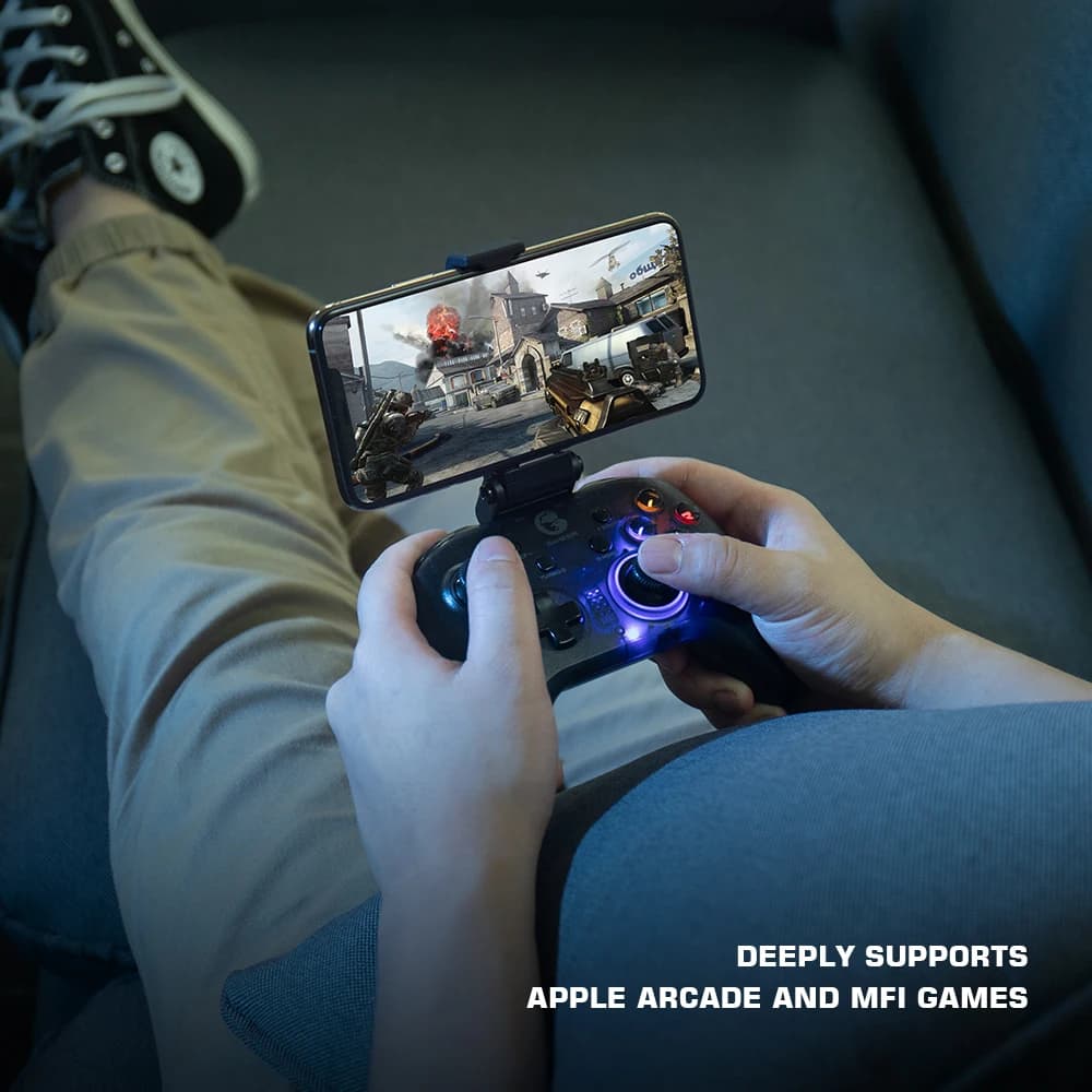 GameSir T4 Pro SE Wireless Mobile Controller Bluetooth Gamepad with 6-axis Gyro for Nintendo Switch Android iPhone PC Joystick - 4