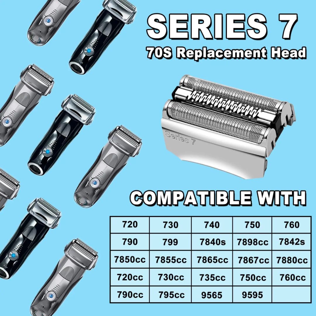 رأس شفرة استبدال 70S # 7 لطرازات 720، 720s-3، 720s-4، 720s-5، 720، 730، 9565، 9566، 9781، 9782، 790cc-4، 79 - 2