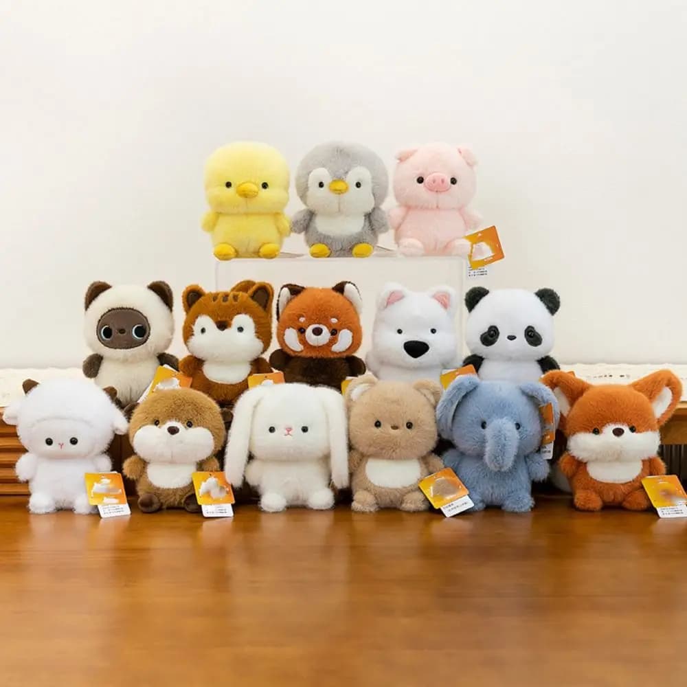 Cute 16cm Plush Companion Doll Plush Elephant Stuffed Animal Pillow Capybara Super Soft Animal Plush Toy Desk - 5