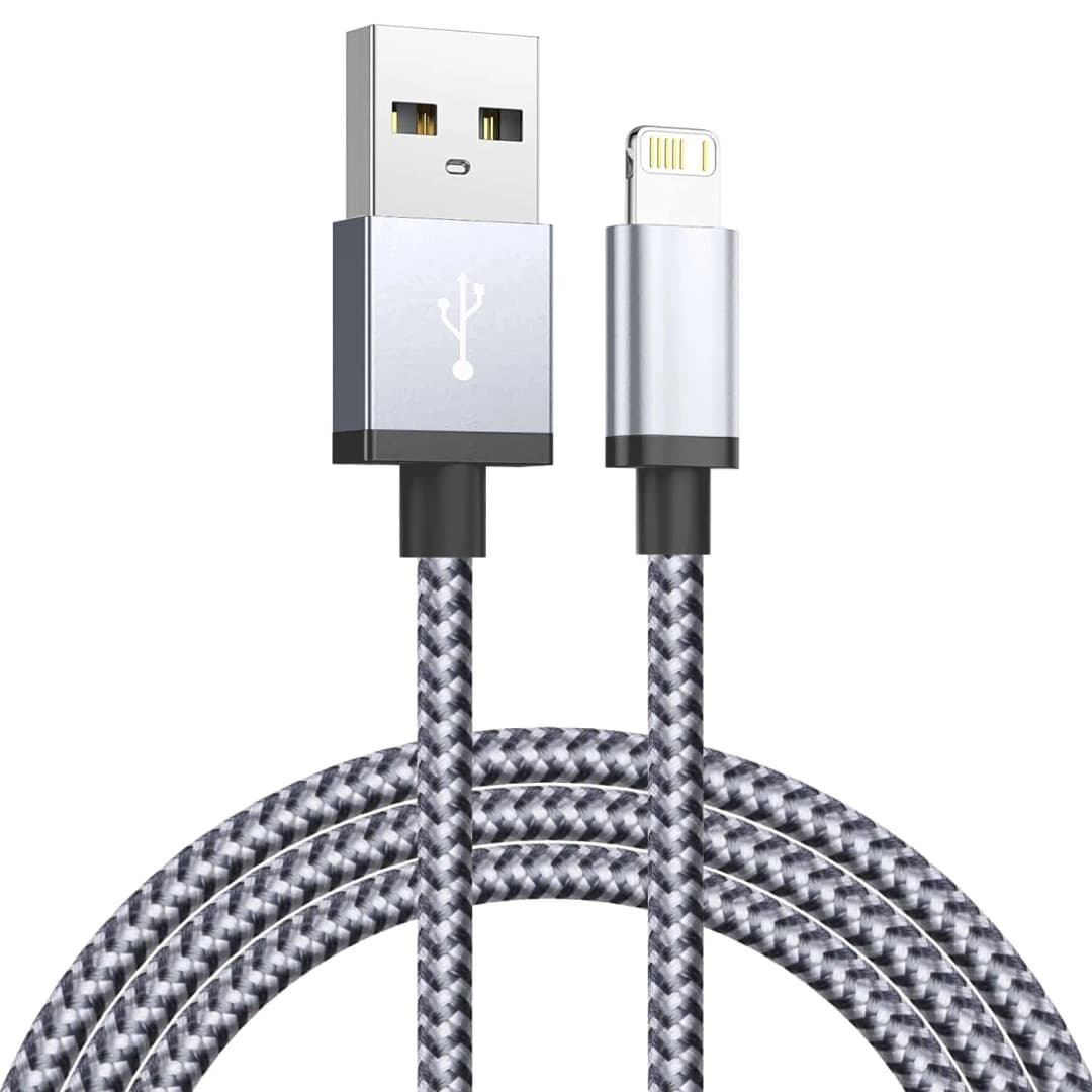 شحن سريع كابل شاحن USB آيفون 14 13 12 11 Xs ماكس Xr X 8 7 6 Plus باد أصل الهاتف المحمول سلك بيانات طويل 1 متر 2 متر 3 متر - 3