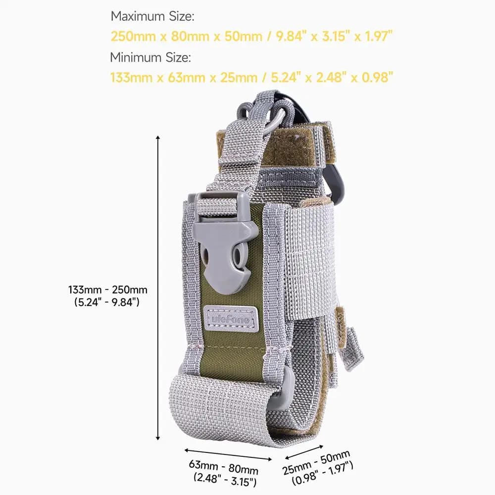 Ulefone Armor Holster Multi-Purpose Phone Pouch Waist Bag Multi-Purpose Bag - 2