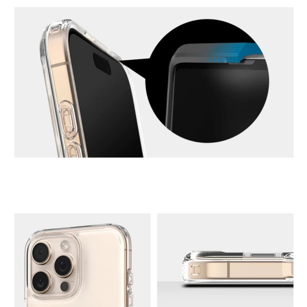 غطاء Spigen Ultra Hybrid S MagFit مصمم لـ iPhone 17 Pro Max 16 15 14 13 12 حامل مقاوم للاصفرار متوافق مع MagSafe - 6