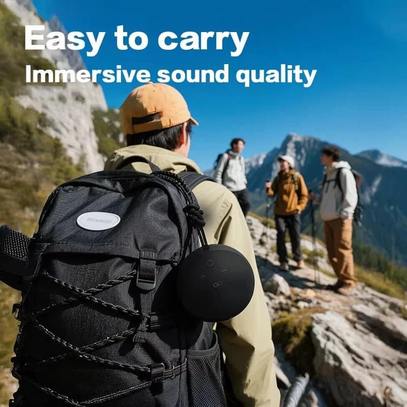 Small Bluetooth Speaker Outdoor Wireless Bluetooth Generation Mini Rgb Speaker Home Subwoofer Spherical - 3
