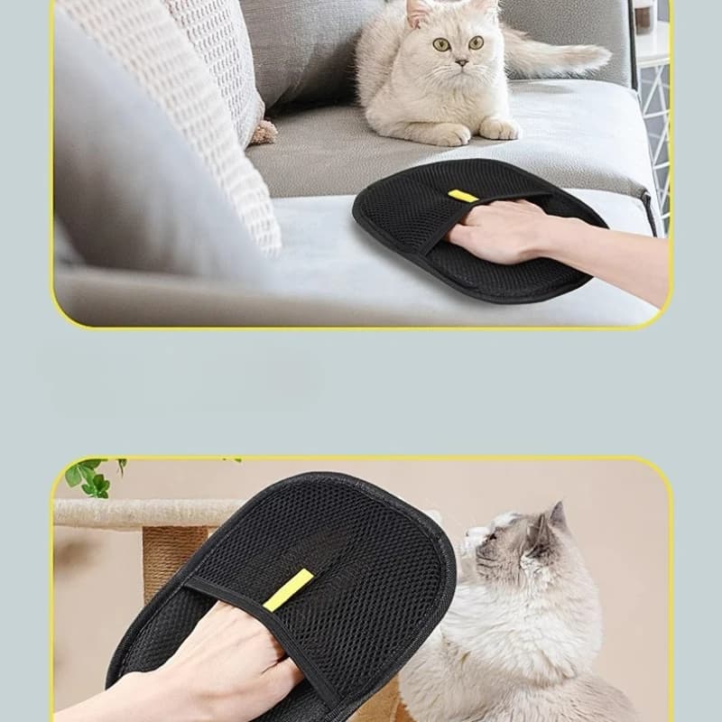 Pet Hair Remover Portable Washable Clothes Hair Dehairing Gloves Pet Cleaning Products Pet Accessories - 6