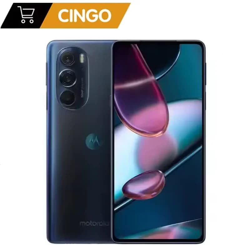 موتورولا موتو إيدج+2022 XT2201 5G بشاشة 6.7 بوصة وذاكرة وصول عشوائي 8 جيجابايت وسعة تخزين 128 جيجابايت/256 جيجابايت ومعالج سنابدراجون 8 Gen1 وشاشة AMOLED وكاميرا 50 ميجابكسل - هاتف مستعمل أصلي مفتوح