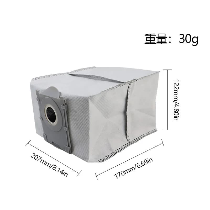 Ecovacs X8 Pro Omni Robot Vacuum Spare Parts Main Side Brushes Mop Cloths HEPA Filters Dust Bags Accessories - 4