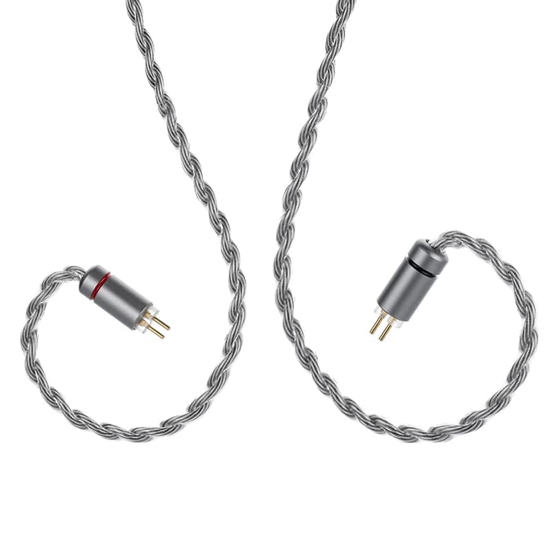 Moondrop MC2  Multipurpose Microphone Upgrade Cable  3.5mm 0.78mm 2pin Oxygen-free Copper and Silver Plating - 3