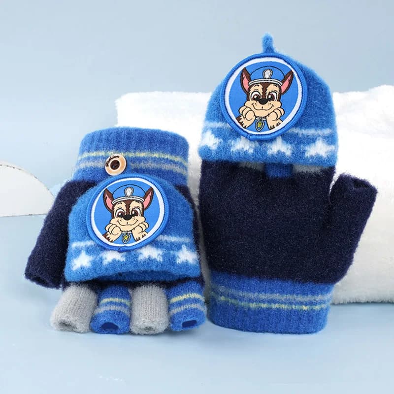 Genuine Paw Patrol Winter KIDS Glove Chase Marshall Skye Everest Rubble Zuma Rocky Ryder Children Mittens Christmas Gift 2-6T - 2