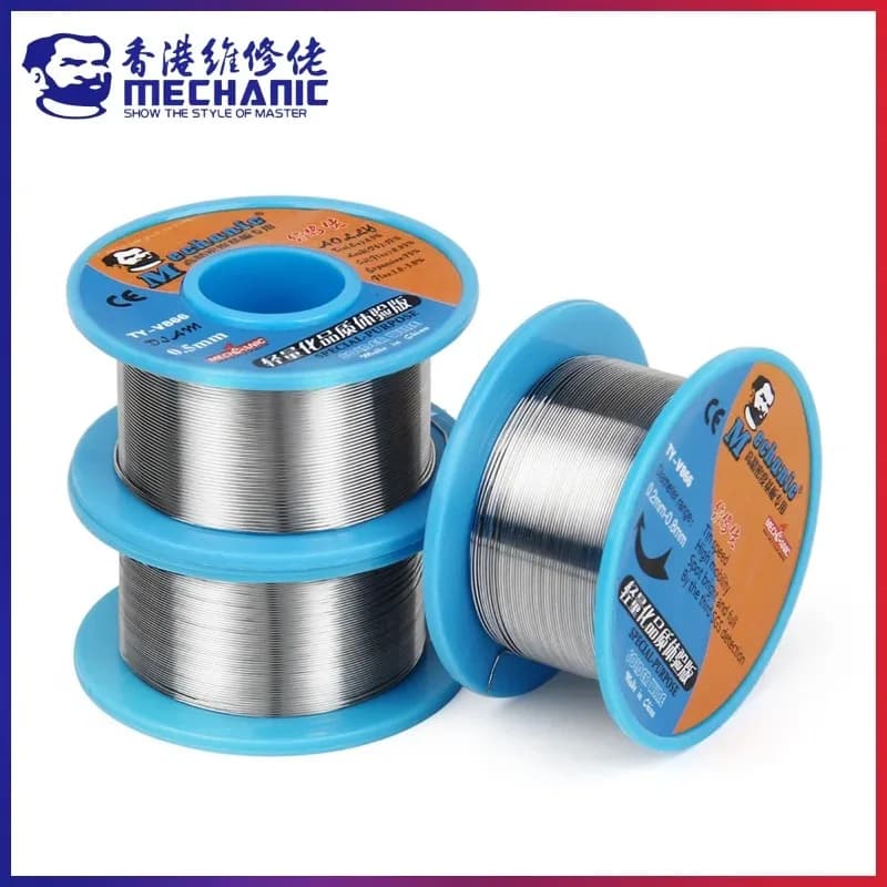 MECHANIC TY-V866 سلك لحام نواة راتينج 0.2-1.0 مم نقاء عالي 183°C لإصلاح لوحة أم الهاتف المحمول أداة لحام - 2
