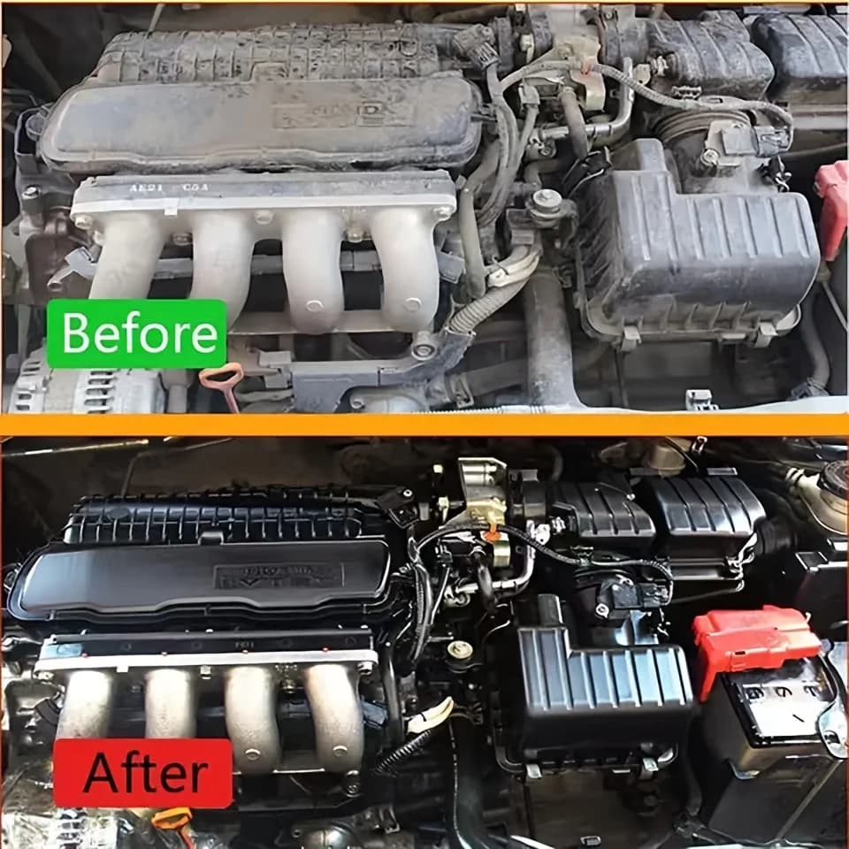 Car Engine Bay Cleaner Restorer Powerful Decontamination Cleaning Product For Engine Compartment Car Cleaning Polishing Product - 3