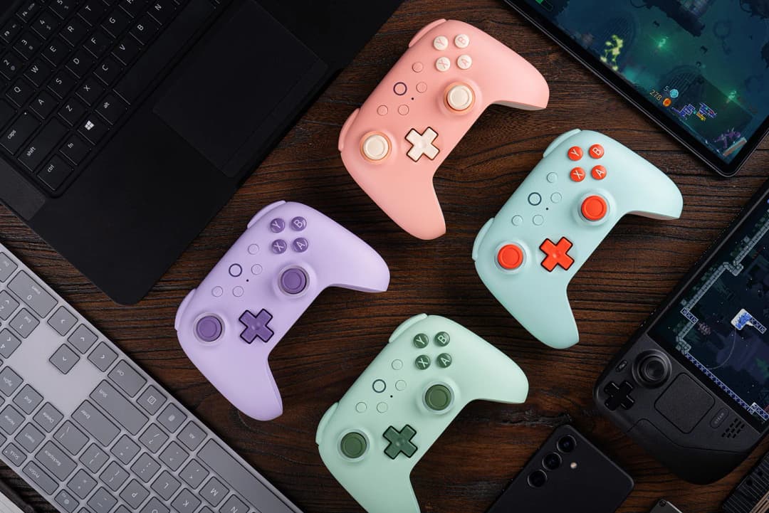 8BitDo Ultimate 2C Wireless Gaming Controller Hall Effect Joystick for PC, Windows 10, 11, Steam Deck, Raspberry Pi, Android - 6