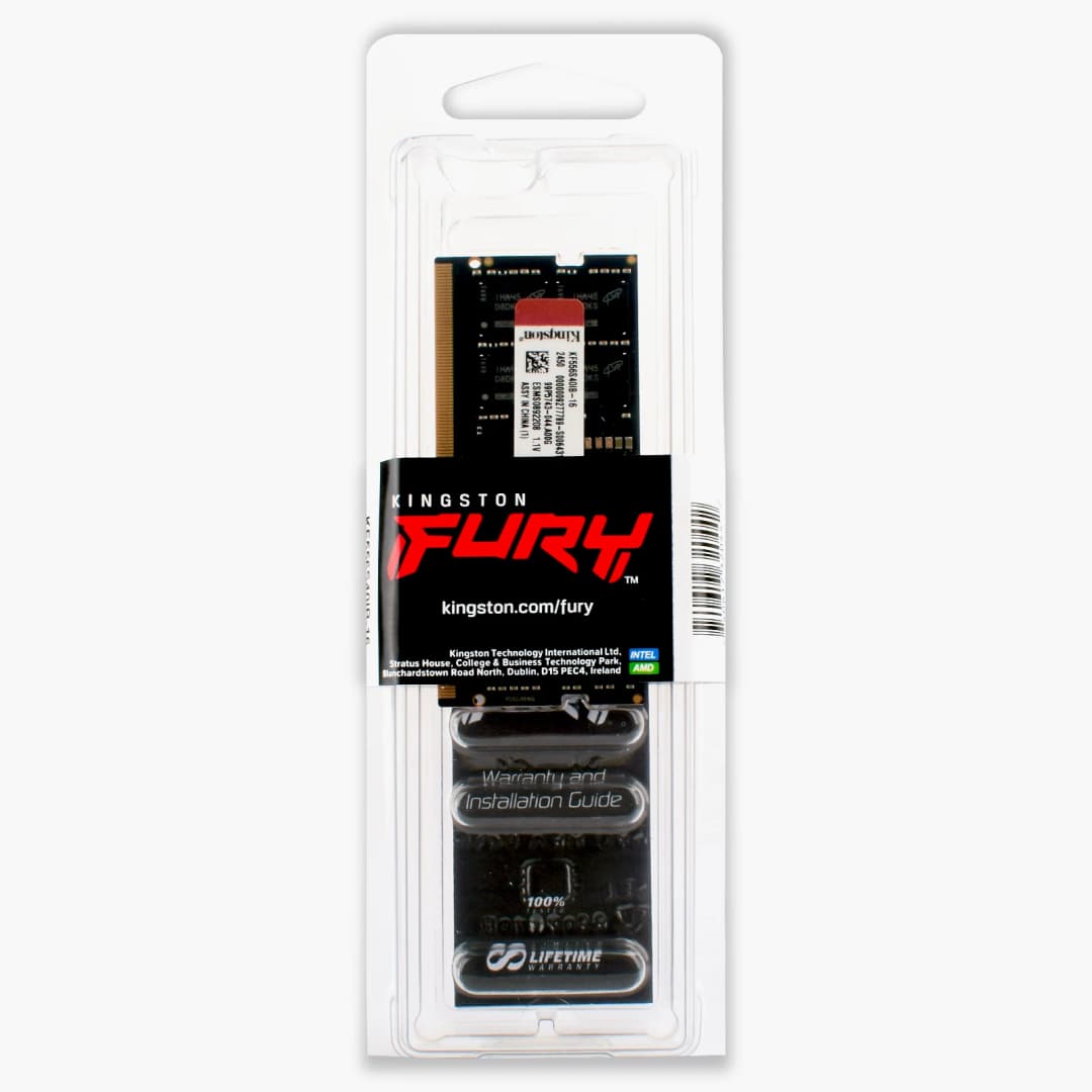 ذاكرة رام كينجستون FURY Impact DDR5 8 جيجا 16 جيجا 32 جيجا 4800 ميجا هرتز 5200 ميجا هرتز 5600 ميجا هرتز SODIMM 1.1 فولت 262 دبوس ذاكرة دفتر ملاحظات - 6