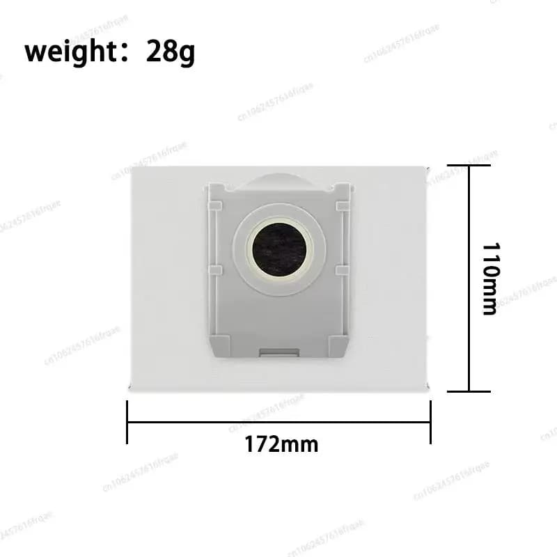 Ecovacs X9PRO OMNI /DEX61-P Accessories Robot Vacuum Cleaner Main Side Brush Mop Cloth HEPA Filter Dust Bags Spare Parts - 3