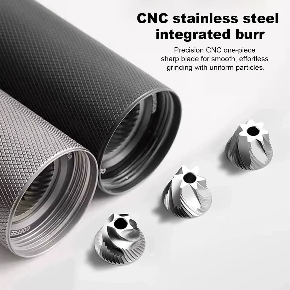 Manual Coffee Grinder Stainless Steel Conical Burr Adjustable Setting High Quality Portable Hand Grinder - 3
