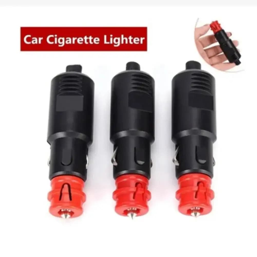 محول ولاعة سيارة بقابس كهرباء 8A فيوز توصيل 12V عالمي 12V-24V لولاعة سيارة 0.83 بوصة - 2