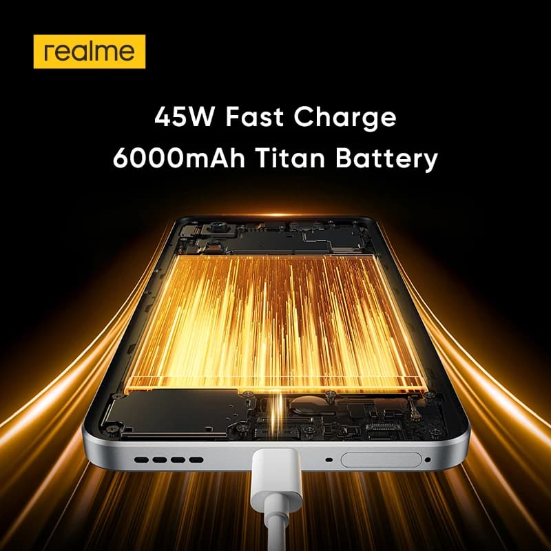 [2025 New] realme 14 5G Smartphone Snapdragon® 6 Gen 4 Chipset 120Hz AMOLED Display 6000mAh Battery 45W Charge NFC Google Play - 2