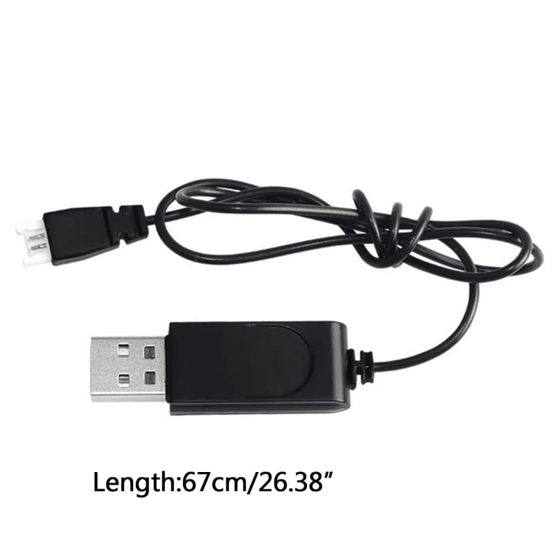 3.7V XH2.54 LiPo Battery USB Charger Cable with XH2.54 Connector for RC Car Boat Rock Crawler FPV Drone Quadcopter - 6