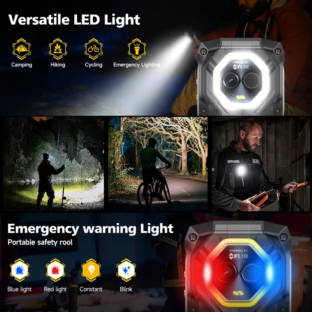 【عرض عالمي】 هاتف Ulefone Armor Mini 20T Pro 5G متين بشاشة 4.7 بوصة وإضاءة LED ونظام أندرويد 14 وبطارية 6200 مللي أمبير وذاكرة 16 جيجابايت + 256 جيجابايت وشاحن 33 واط - 3